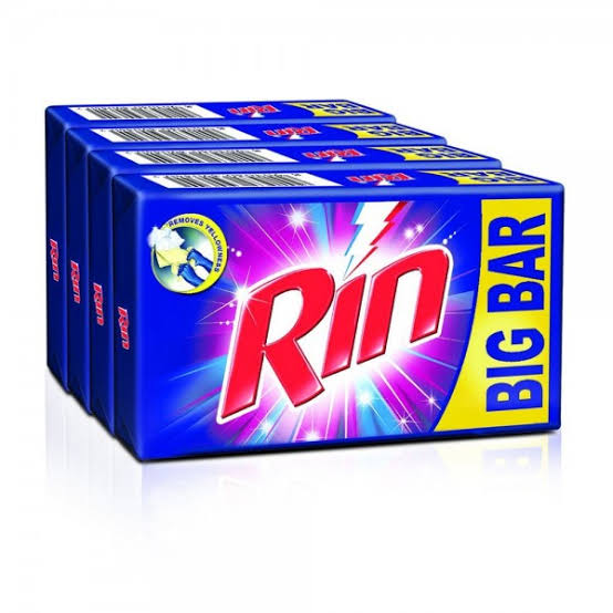 Rin Detergant Soap Big Bar (1kg) 4 X 250g